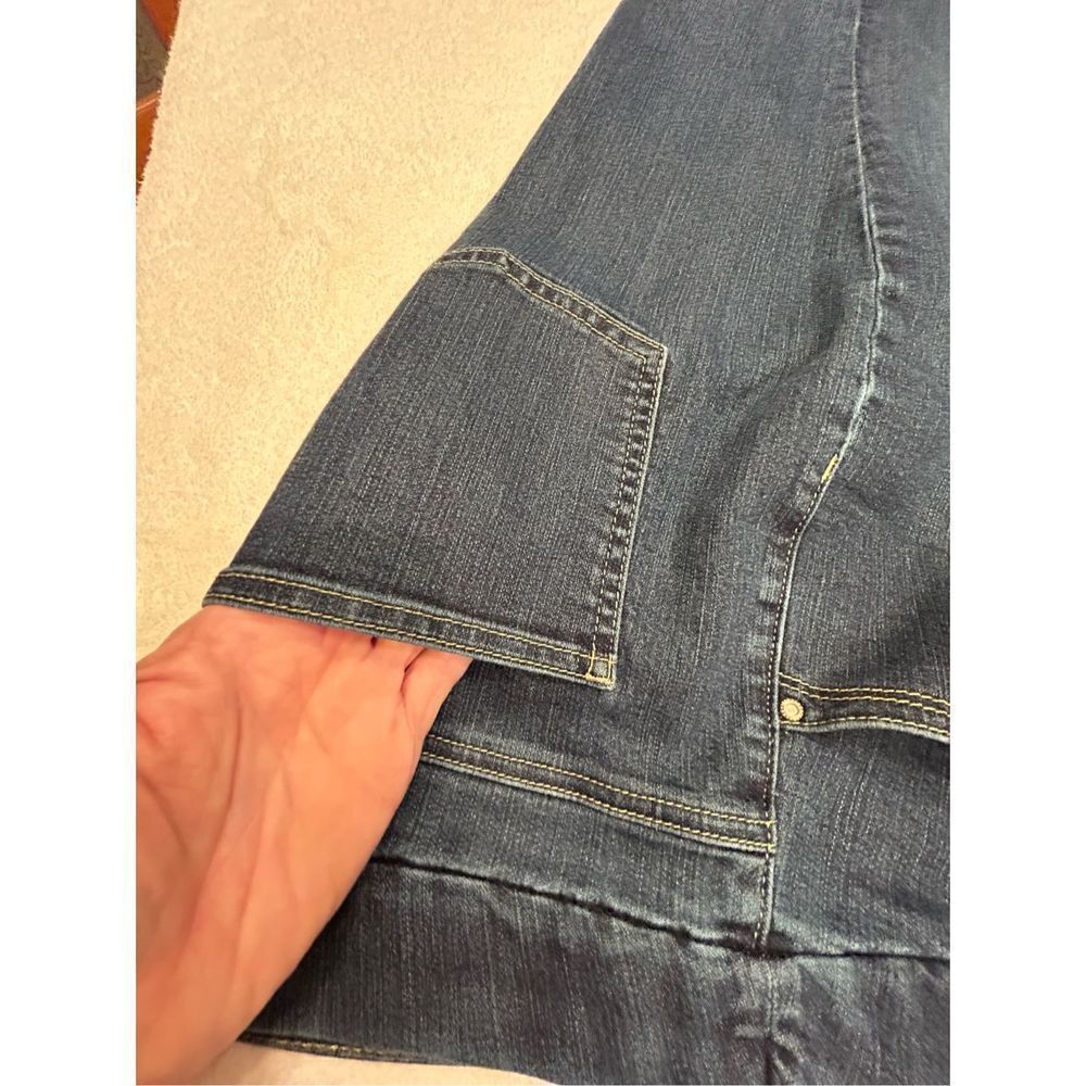Lee Style Up 16 medium dark blue pull on pants - Picture 6 of 10